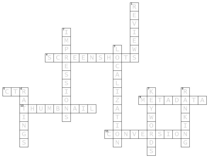 ASO crossword - Answers